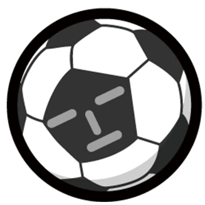 サッカーボールにん